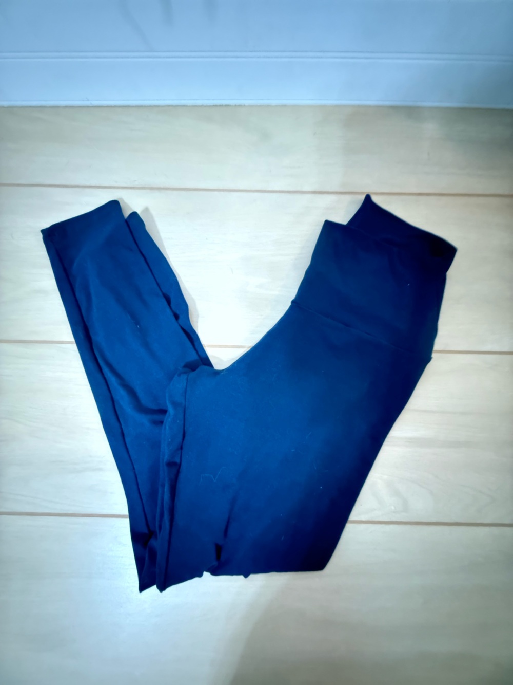 Grace and Lace Navy Leggings Medium